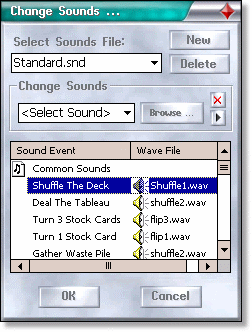 Customize the Sound Effects